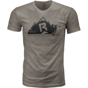 RALE INDUSTRIES Rale Rocky Mountain Tee Grey Md