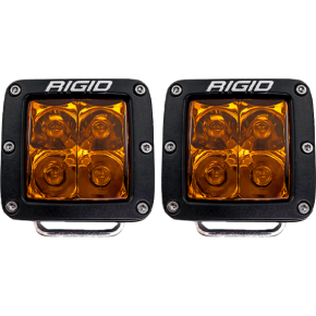 RIGID D-series Spot Amber Pro Pair