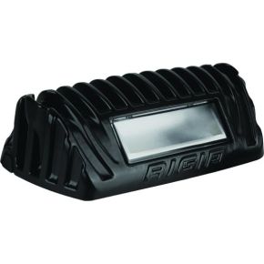 RIGID Dc Scene 1"x2" Light Black W/white Leds