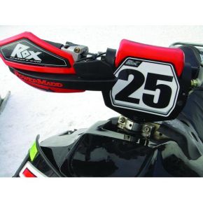 ROX Rox S/m Front Number Plate Blk