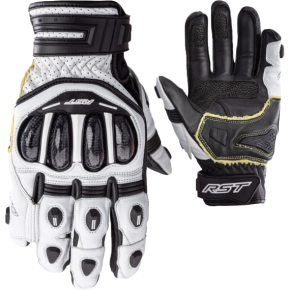 RST Tractech Evo 4 Short Ce Glove White/white/black Xs