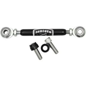 SANTORO FABWORX Shift Linkage Mid-ctrls Black M8 Softail