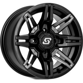 SEDONA Rukus Wheel 14x7 4/110 5+2 (+10mm) Blk/gunmetal