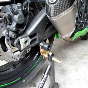 SHOGUN Swingarm Sliders Black