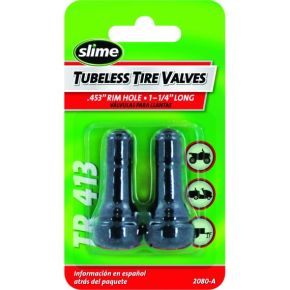 SLIME 2/pc Tubeless Valve 1 "