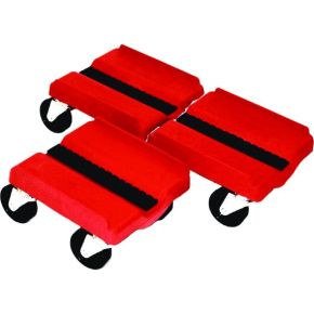 SUPERCADDY Dolly 3-piece Set (red)