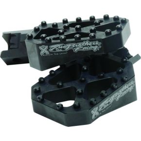 TBR Grom Billet Footpegs Black