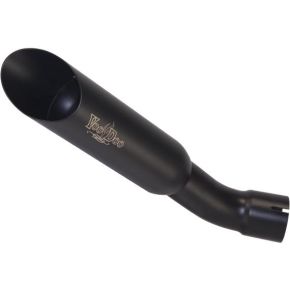 VOODOO Single Shorty Slip-on Exhaust Black