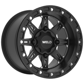 WELD WHEELS Cheyenne Beadlock Satin Mil 15x8 4+4 4x137