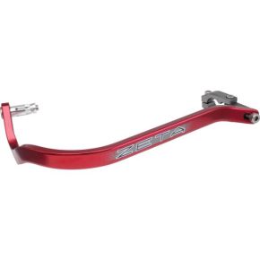 ZETA Armor Handguards Bend Red 1-1/8"