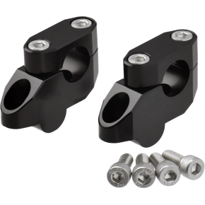 ZETA Offset Handlebar Riser Kit 20mm 26mm 22.2mm Black