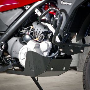 Happy Trails Products HT Skid Plate Husqvarna TR650 Terra Black