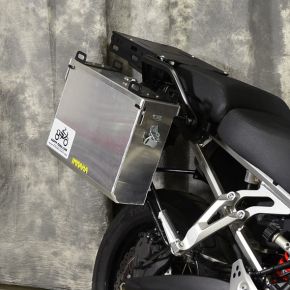 Happy Trails Products Aluminum Pannier Kit IMNAHA Yamaha Super Tenere